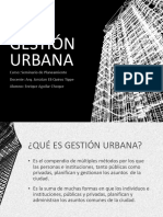 Gestión Urbana PDF