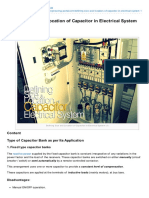 Defining Size and Location of Capacitor in Electrical System 1