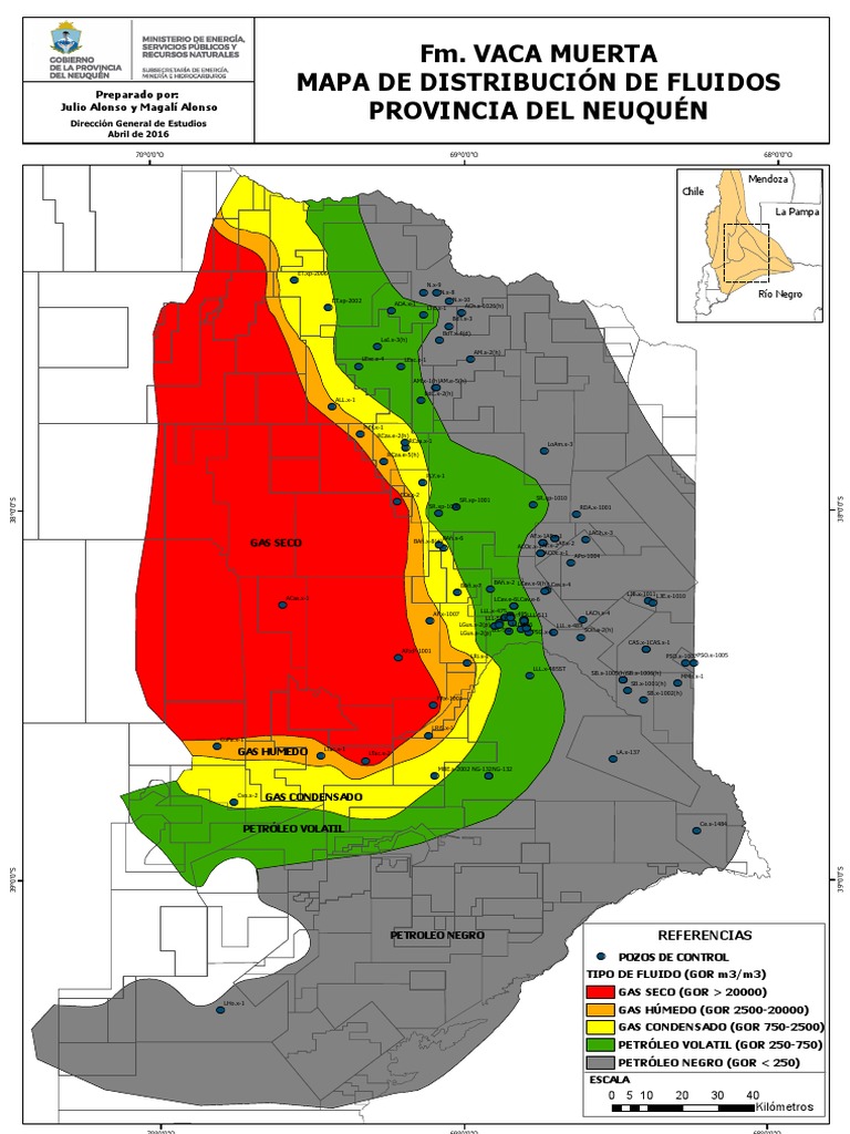 Mapa de Vaca Muerta en Neuquén | PDF | Historia