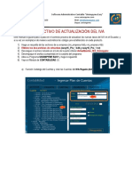 Instructivo de Actualización Del Iva en el software administrativo contable Niif Unionpyme Easy 