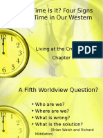 What Time Is It? Four Signs of The Time in Our Western Story