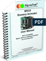 Sig-naTrak® MSC8 Scenery Animator User Manual