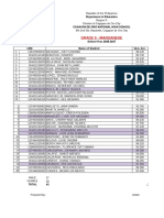 Masterlist of Students Format