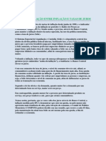 ENTENDA A RELAÇÃO ENTRE INFLAÇÃO E TAXAS DE JUROS