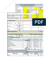 Costo Horario de Equipo