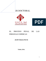 Proceso penal de las personas jurídicas