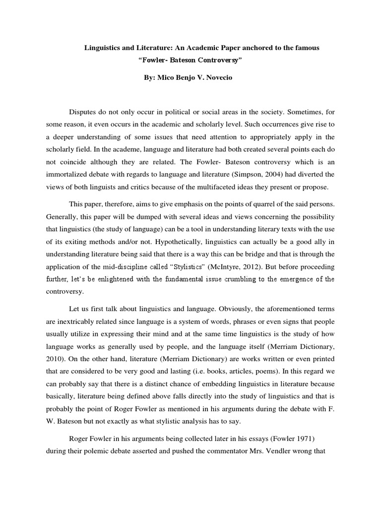 Academic paper example picture