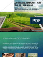 Maestría en Desarrollo Rural 2015