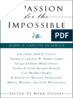 M. Dooley (Ed.), A Passion For The Impossible. John D. Caputo in Focus