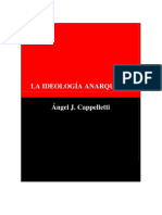 La Ideología Anarquista - Cappelletti Ángel