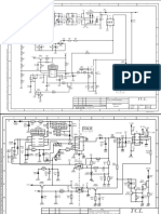 Schematic diagram of LLC resonant converter circuit