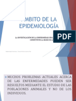 Ambito de Epidemiologia