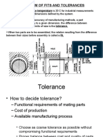 Fit and Dimensional Tolerances Mechanical Engineering Drawing