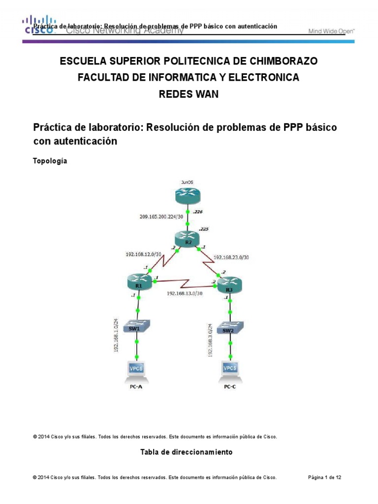 Lab Troubleshooting Basic PPP With Authentication Juniper | PDF ...