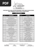 Construction Cross-Section Drawings and Guide Specifications For Cambridge Interlocking Pavingstones