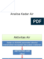 Analisa Kadar Air