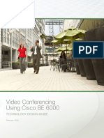 CVD VideoConferencingUsingBE6000 Feb14