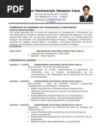 Curriculum - Cronologico