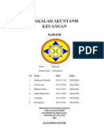 Makalah Akuntansi Keuangan Kelompok 4 Saham