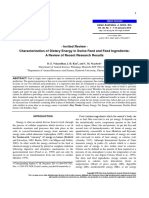 D.E. Velayudhan Et Al. 2015 - Characterization of Dietary Energy in Swine Feed and Feed Ingredients