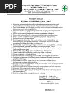 Download Uraian Tugas Pkm Purca Akreditas by Puskesmas Puruk Cahu SN316408743 doc pdf