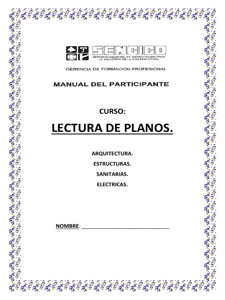 Curso de Lectura de Planos Sencico | PDF