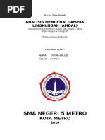 Download ANALISIS MENGENAI DAMPAK LINGKUNGAN AMDALdoc by Black Memories SN316410867 doc pdf