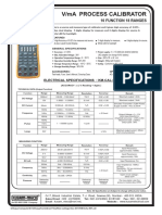 V Ma Process Calibrator