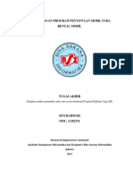 Perancangan Program Penyewaan Mobil PDF