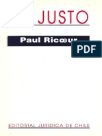 RICOEUR, Paul. 1995. Lo Justo