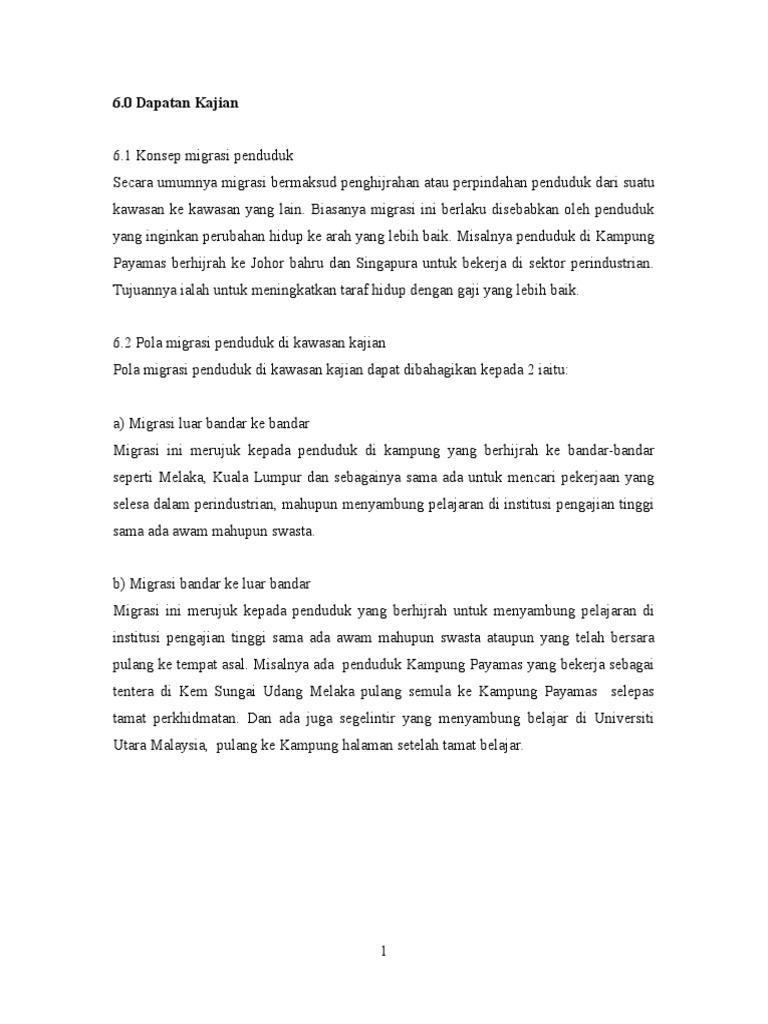 Migrasi Penduduk Pdf