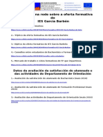 Oferta Formativa Do IES García Barbón