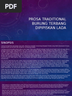 Prosa Traditional Burung Terbang Dipipiskan Lada