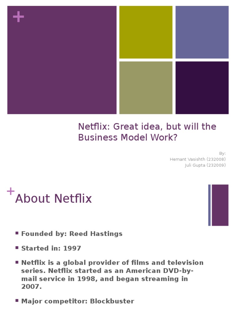 Netflix business model b2b image