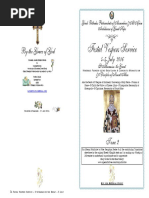 2016 - 4-5 July-Vespers - St Athanasios the Great