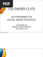 Download Firefox 4 Paper Cuts Alexander Limi Firefox User Experience by Alexander Limi SN31643187 doc pdf