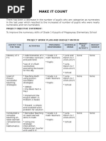 Download Project Work Plan and Budget Matrix NUMERACY by Leonard Plaza SN316437572 doc pdf