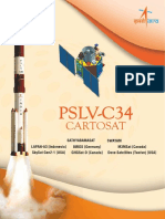 India ISRO PSLV-C34 Rocket Launch Brochure