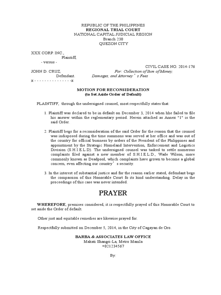 mr-order-of-default-sample-complaint-lawsuit-free-30-day-trial