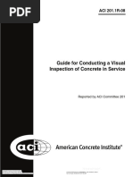 ACI 201.1R Guide To Conducting A Visual Inspection of Concrete in Service