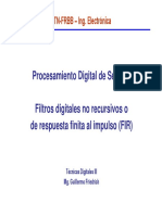 DSP - Filtros digitales no recursivos o de respuesta finita al impulso (FIR).pdf