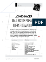 Ma-Is32como Hacer Un Juego de Pinball o Flipper de Madera PDF