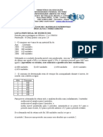 LISTA DE EXERCÍCIOS (1 MATERIAIS.doc