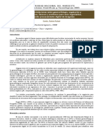 Analisis de Correlacion Geomorfologia Vegetacion y Suelos