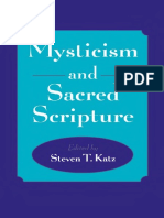 Katz Steven T Ed Mysticism and Sacred Scripture 271p PDF