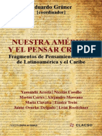 Nuestra América y el pensar crítico - Gruner, E. [2011].pdf