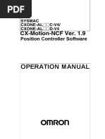 CX Motion NCF v.1.9 Manual en 201003