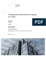 A Requirement Specification Language for AADL