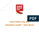 Café Coffee Day IPO Valuation Model Data Book V2