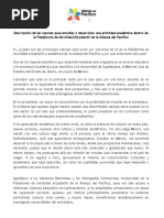 Carta de Exposición de Motivos  Ensayos  Aprendizaje